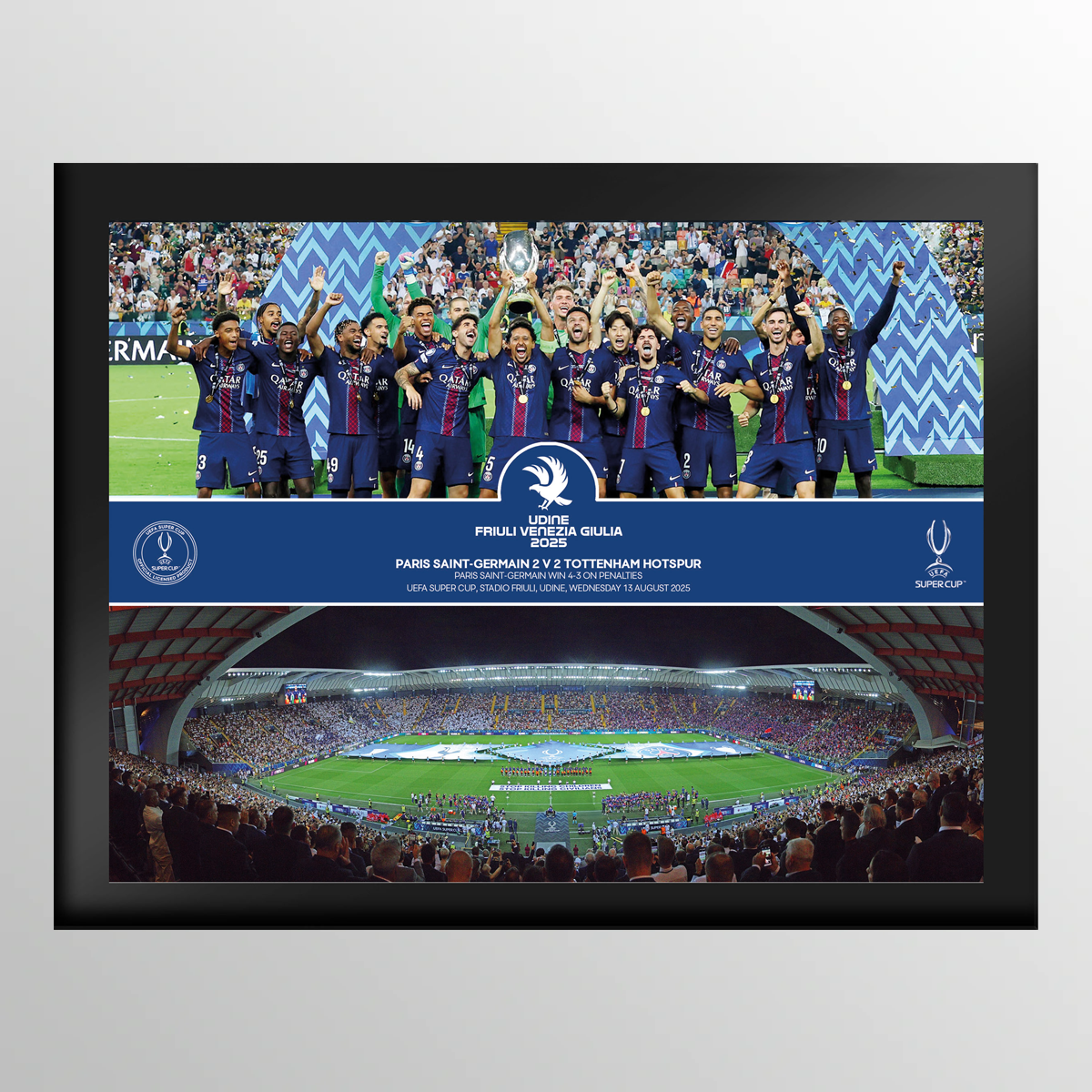 2025 Super Cup - Udine, Italy - 8x6 Club Celebration