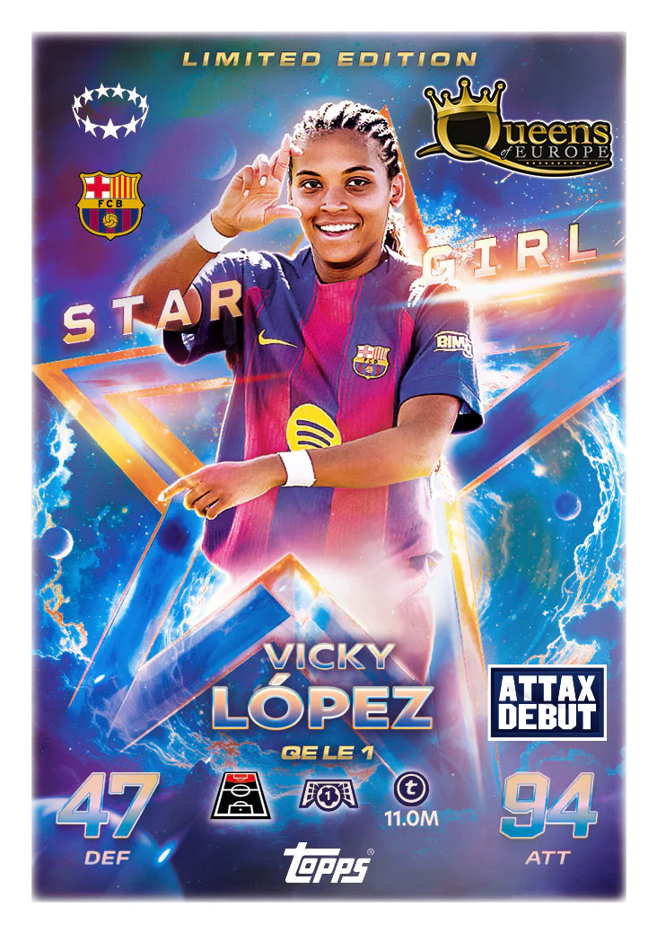 Match Attax 2025/26 - Update Eco Pack #3 - Queens of Europe