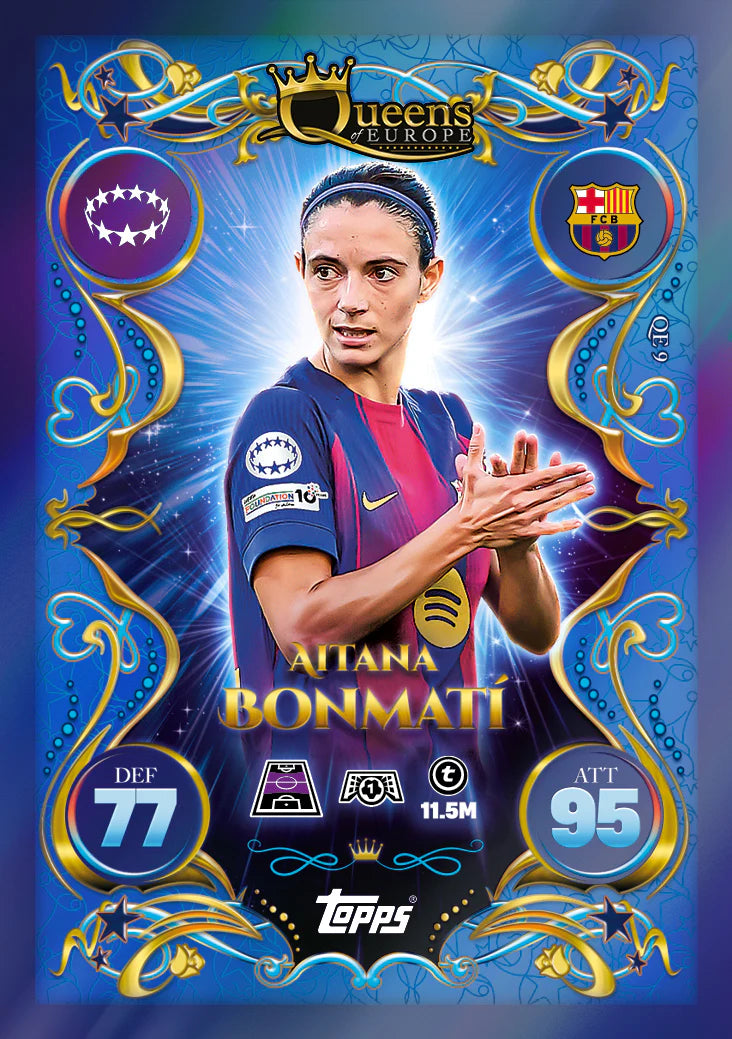 Match Attax 2025/26 - Update Eco Pack #3 - Queens of Europe