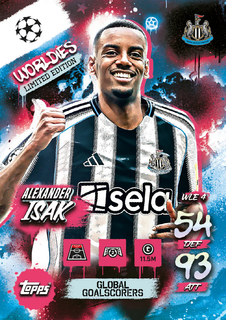 Match Attax 2025/26 - Booster Tin #2 - Global Goalscorers