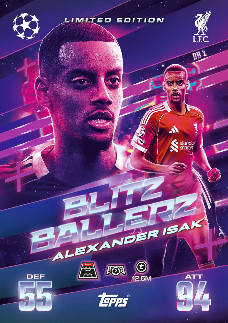 Match Attax Extra 2026 - Mega Tin #3 - Blitzballers