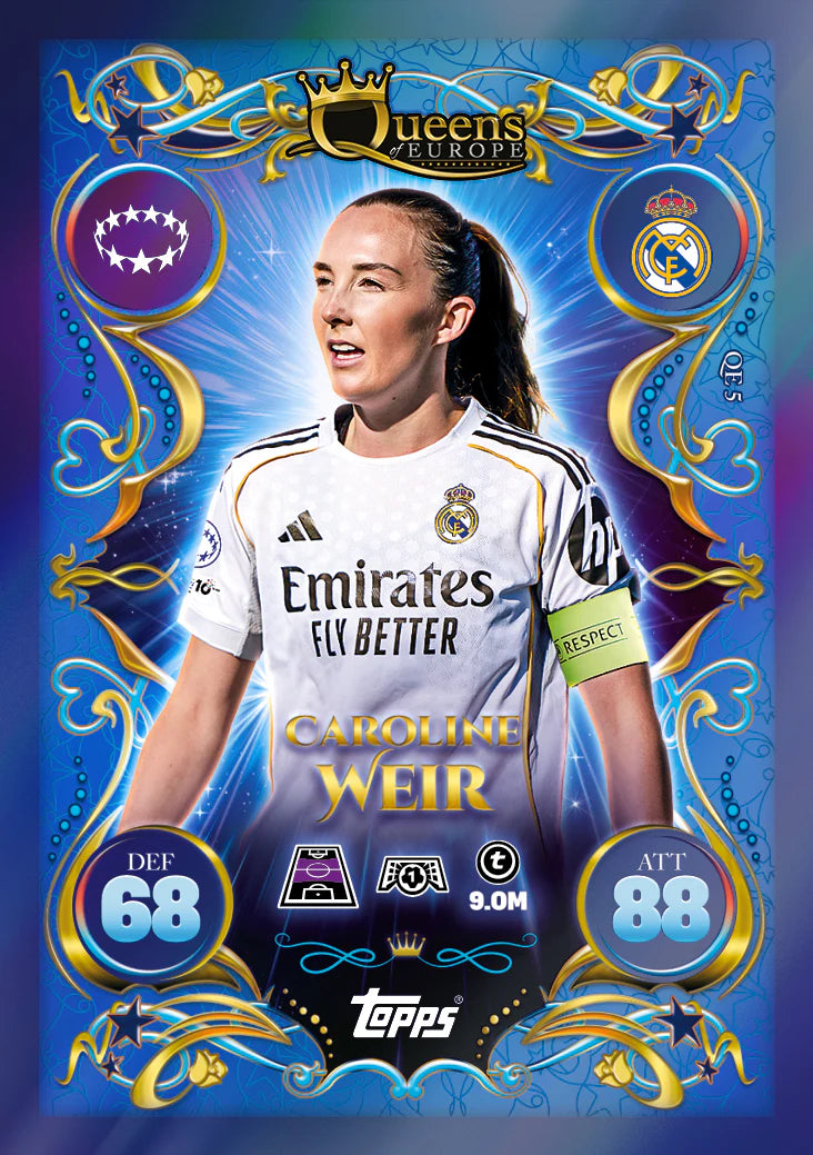 Match Attax 2025/26 - Update Eco Pack #3 - Queens of Europe