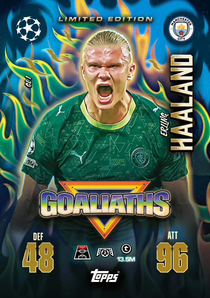 Match Attax Extra 2026 - Mega Tin #1 - Goliaths