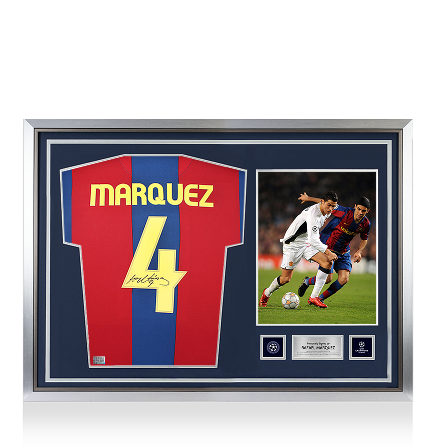 Magliette autografate e incorniciate dagli eroi della UEFA Champions League UEFA Club Competitions Online Store 2