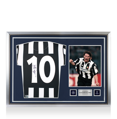 Alessandro Del Piero Official UEFA Champions League Back Signed