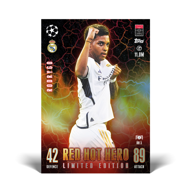 Match Attax Extra 2024 - Mega Tin - Red Hot Heroes