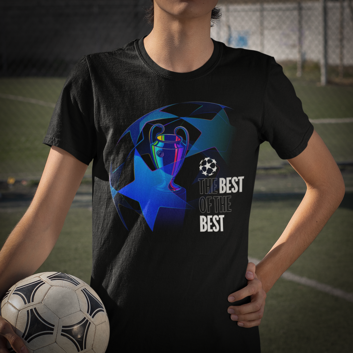 UEFA Champions League - Trophy Starball T-shirt