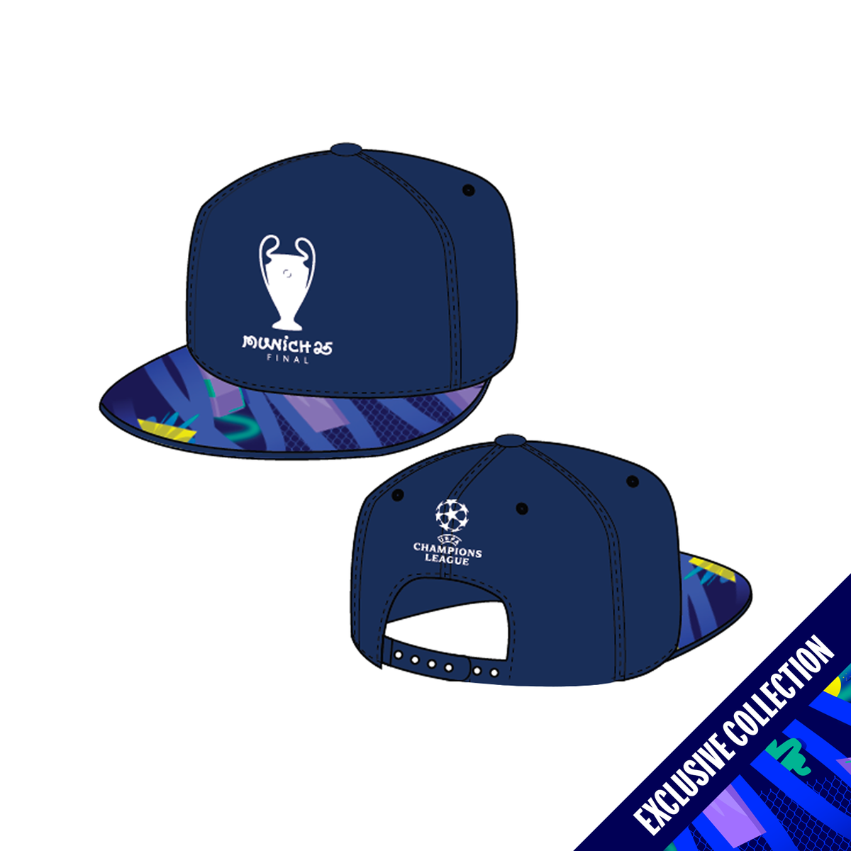 Munich 25 UCL Final Event Cap UEFA Club Competitions Online Store