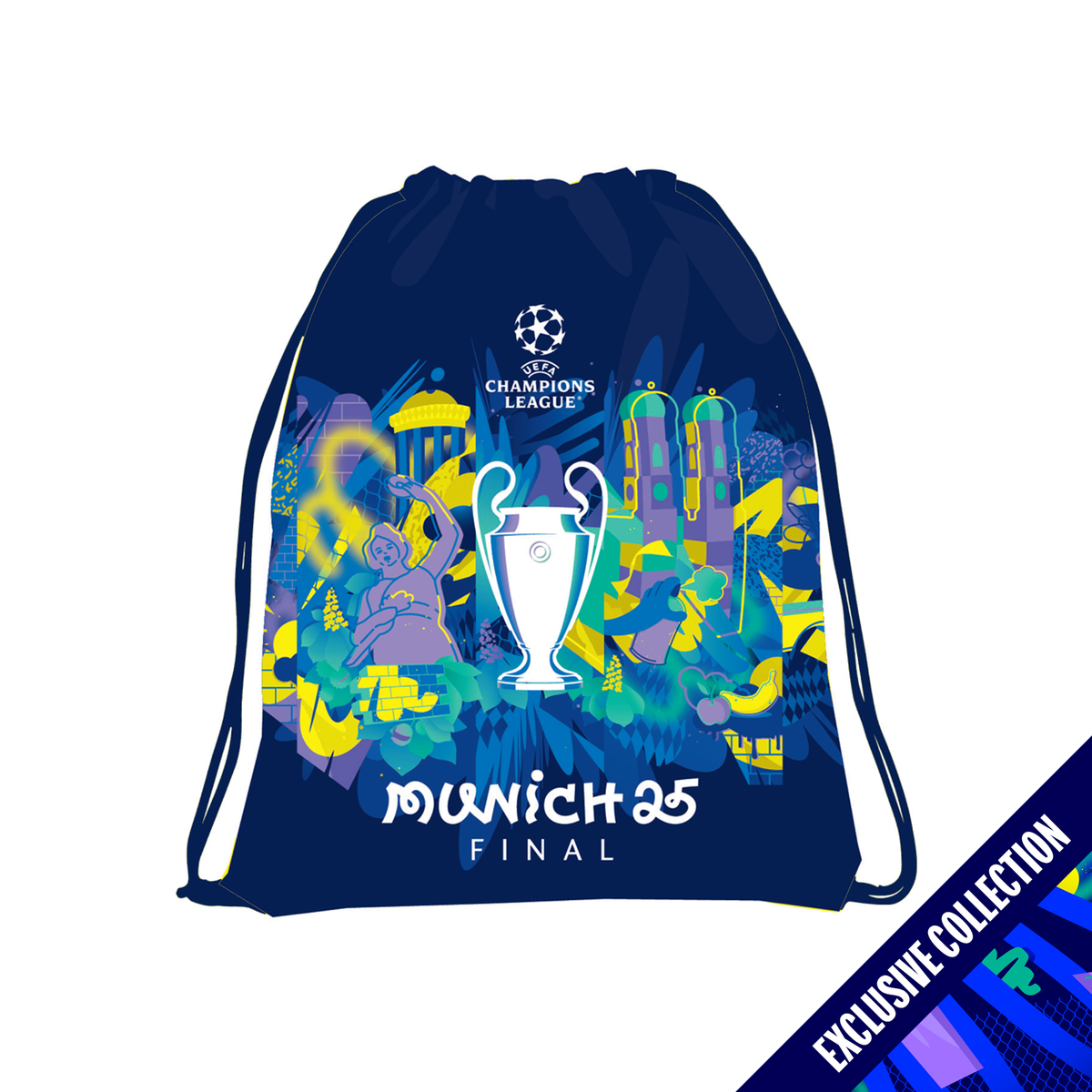 Munich 25 UCL Final Event Gym Bag UEFA Club Competitions Online Store