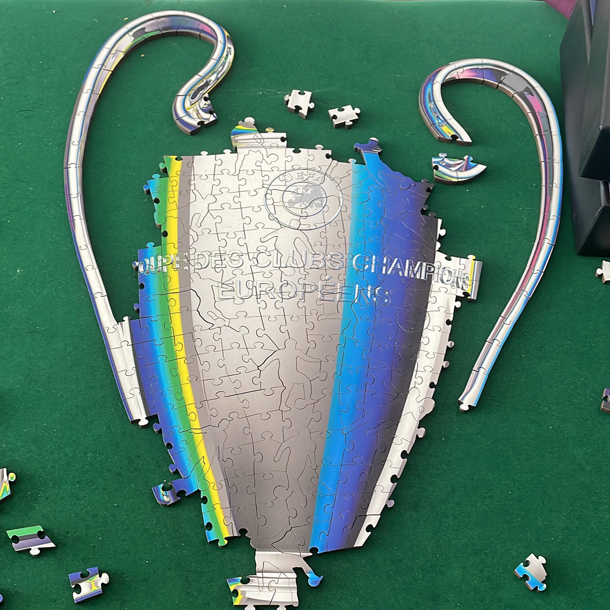 UEFA Champions League Trophy Wooden Puzzle (360 Pieces) UEFA Club Competitions Online Store