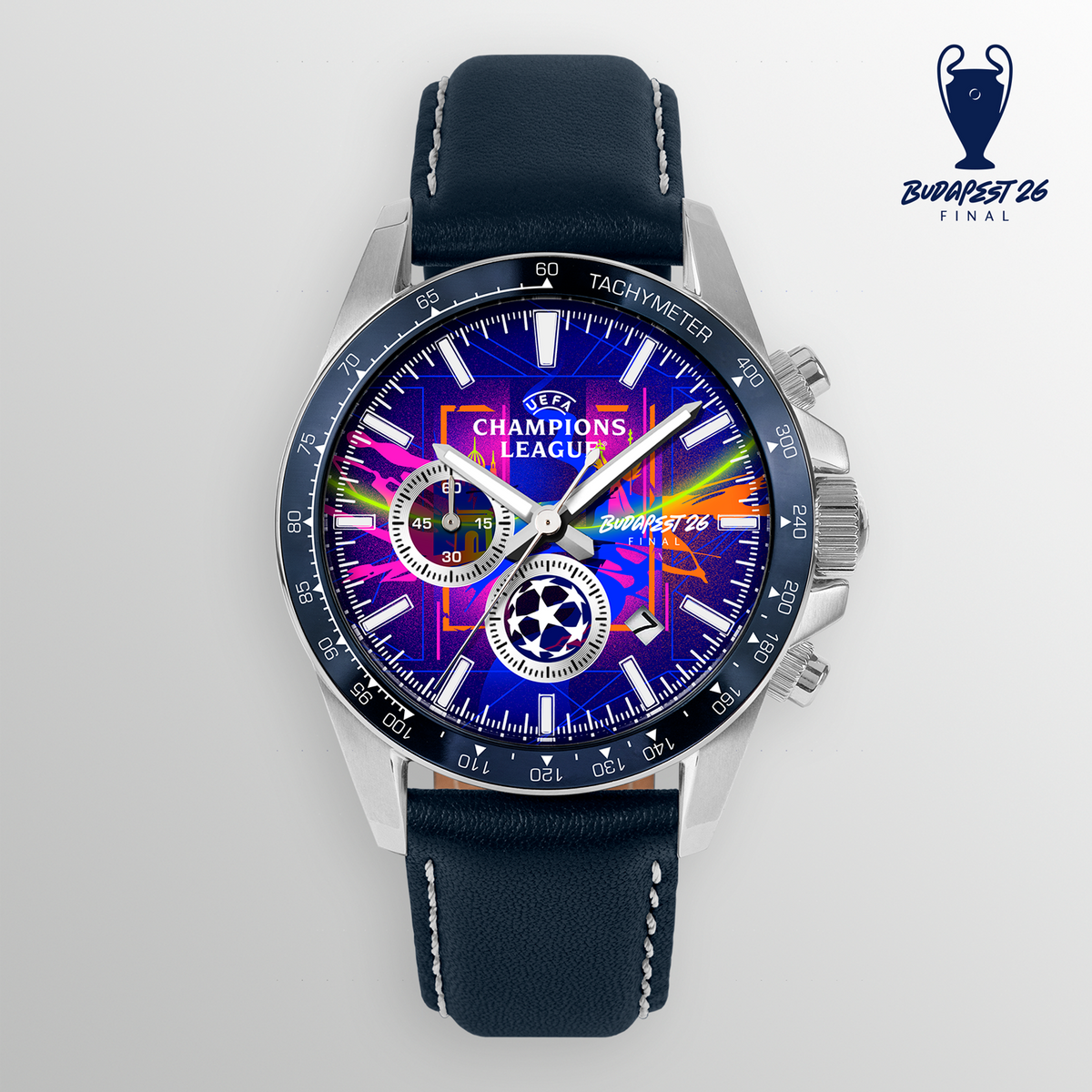 UCL Budapest Final 2026 Chronograph CL-103F Watch
