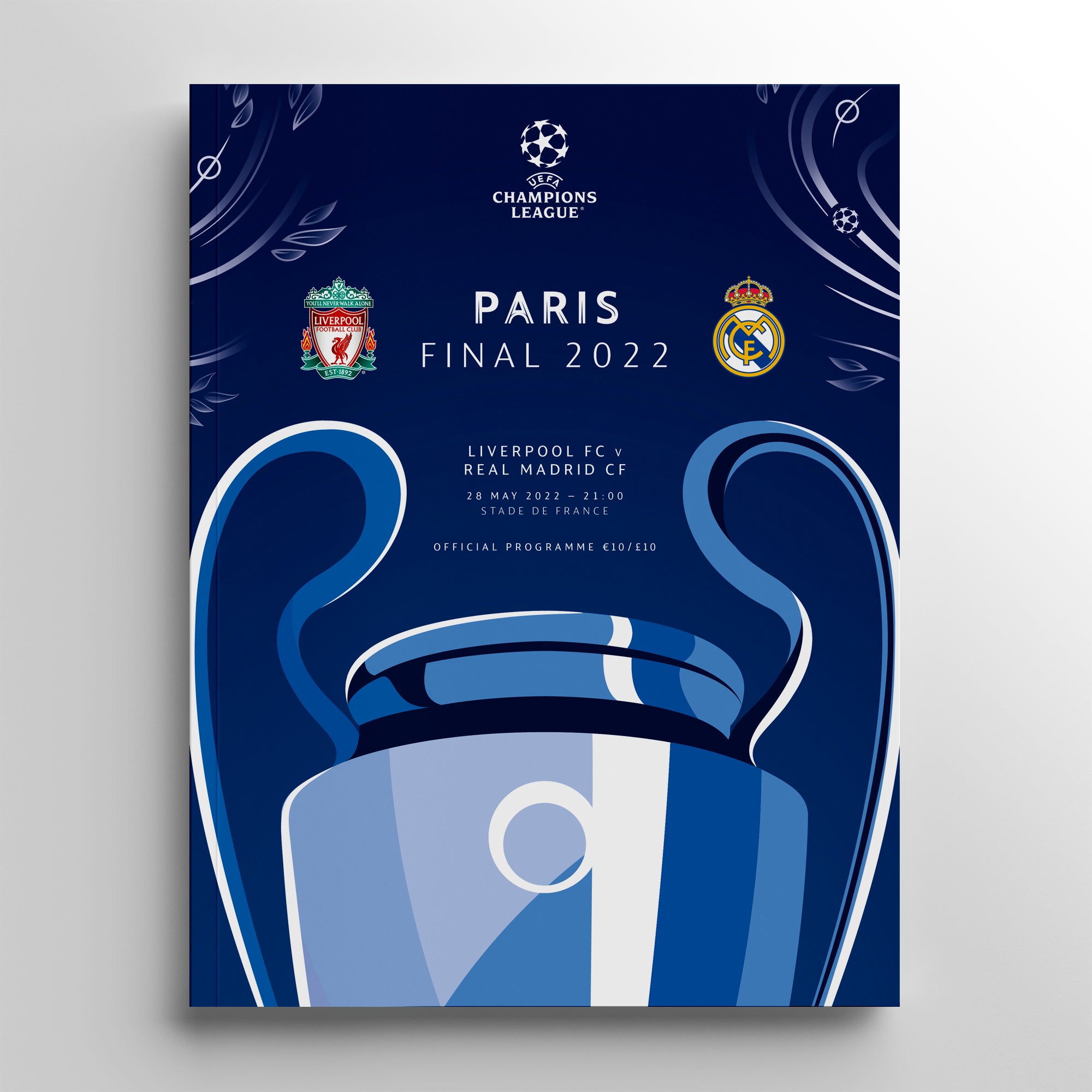 UCL, UEL & UECL Official Final 2022 Programmes UEFA Club Competitions Online Store