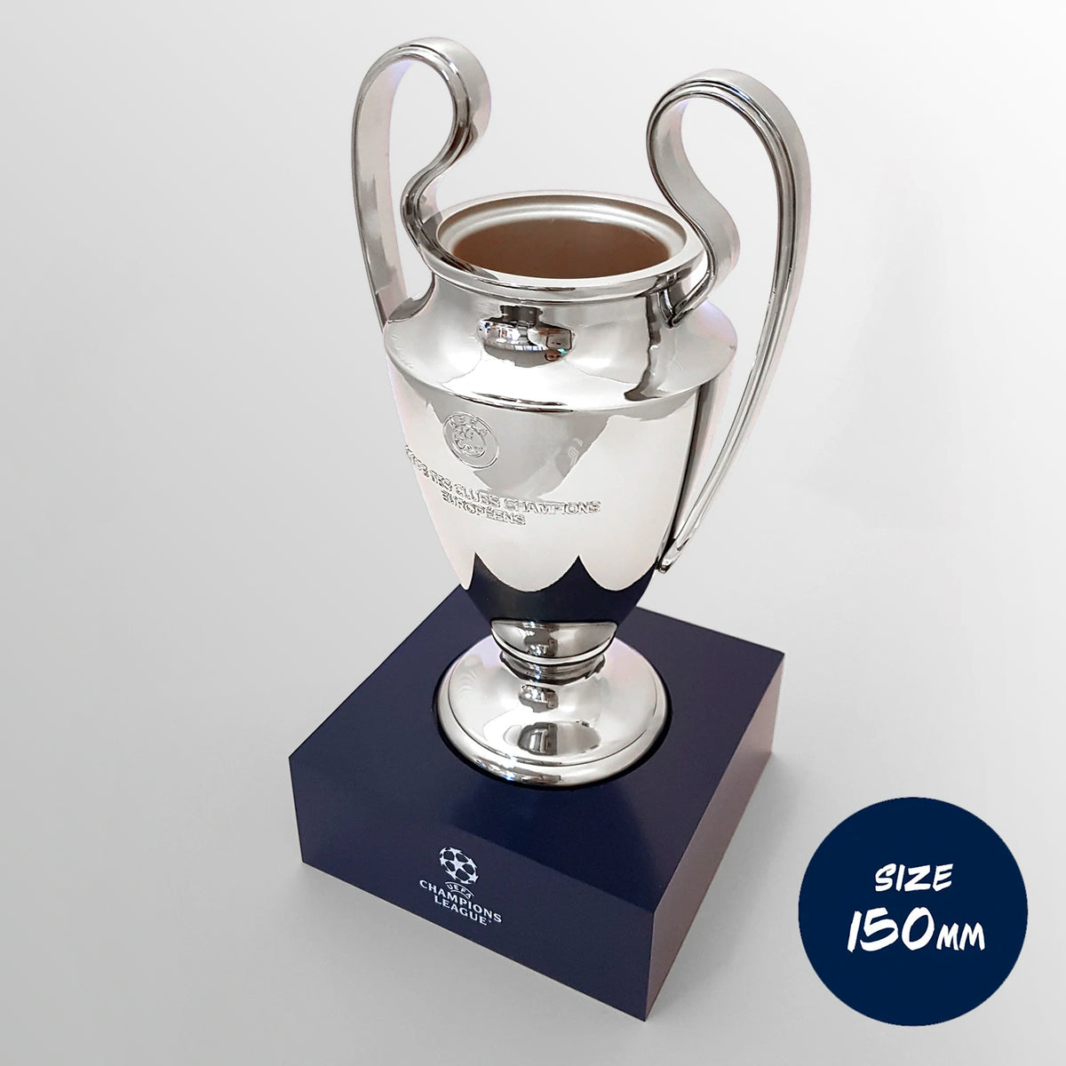 UEFA Champions League 150mm 3D Replica Trophy with Stand UEFA Club Competitions Online Store