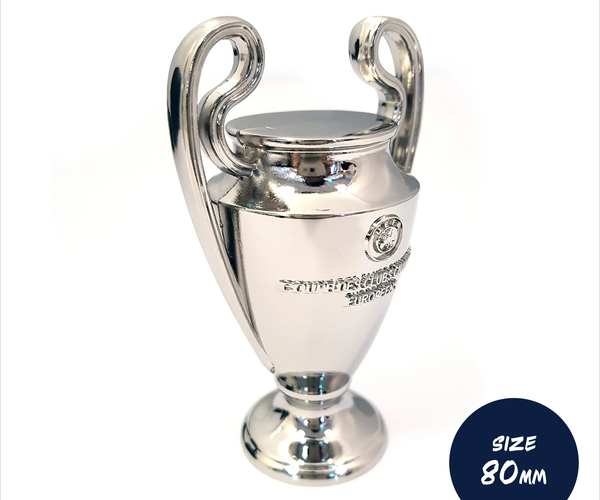 UEFA Champions League 80mm 3D Replica Trophy UEFA Club