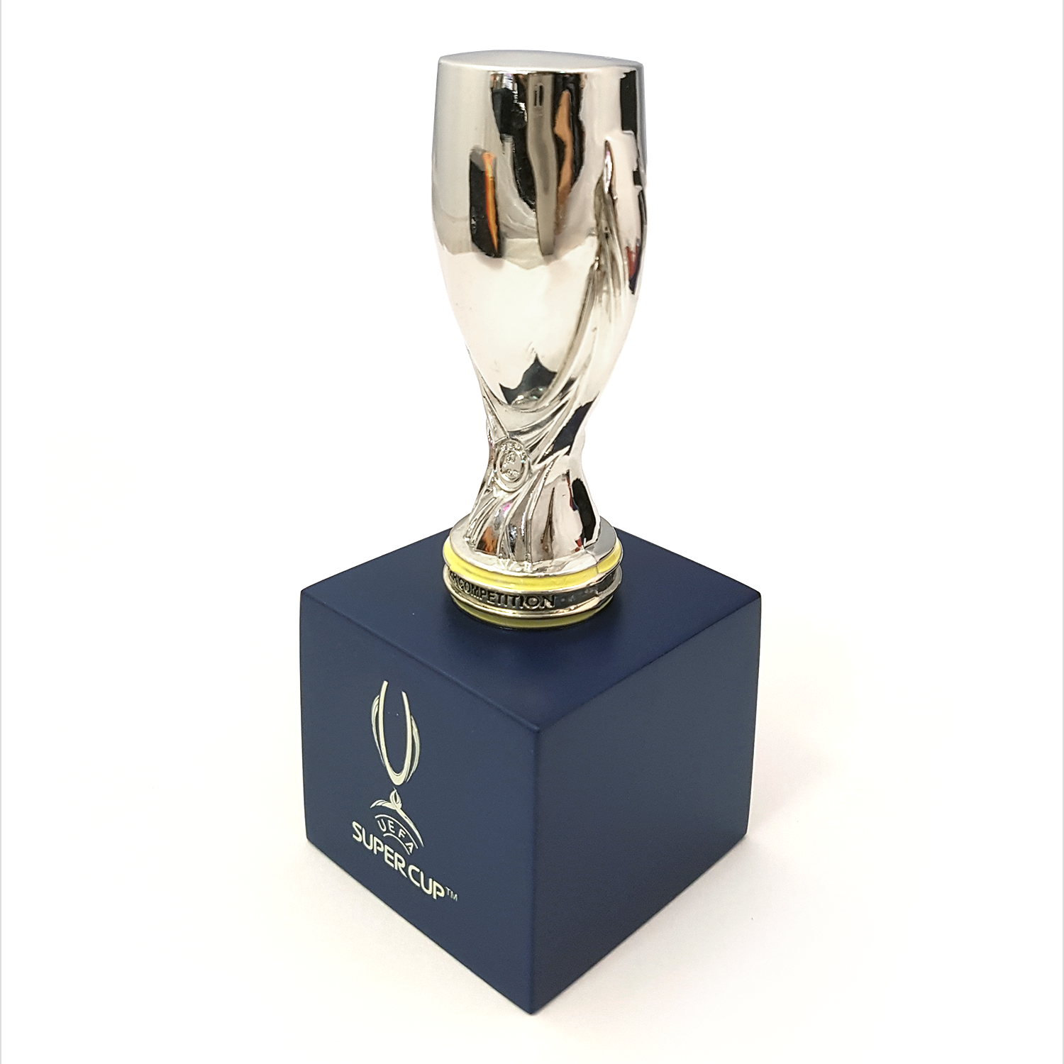 UEFA Super Cup 70mm 3D Replica Trophy with Stand UEFA Club Competitions Online Store