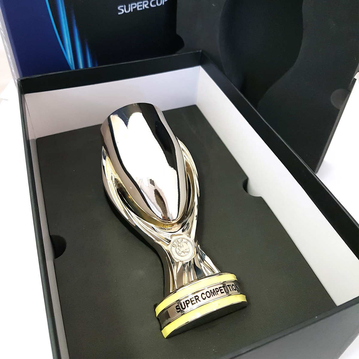 UEFA Super Cup 150mm 3D Replica Trophy UEFA Club Competitions Online Store