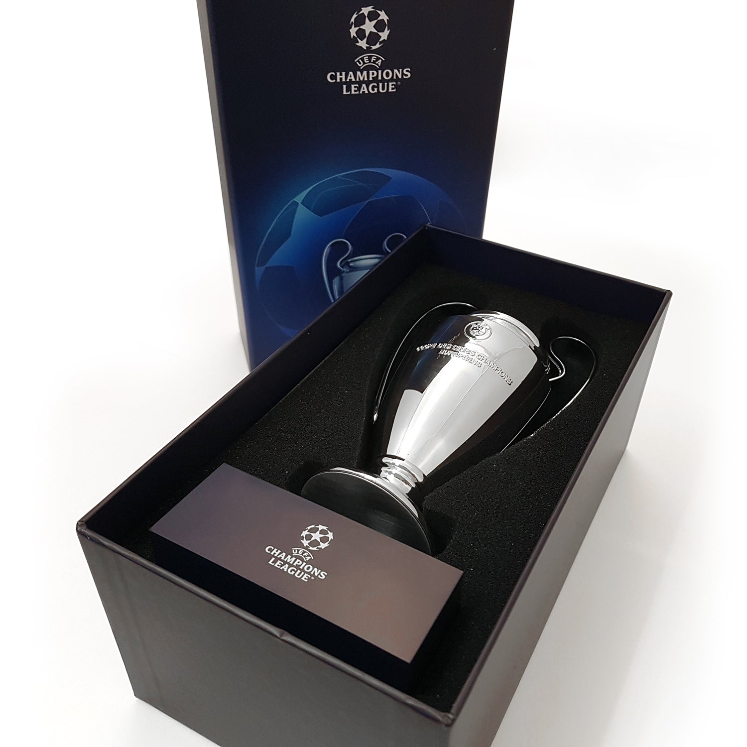 UEFA Champions League 150mm 3D Replica Trophy With Stand UEFA Club uefa-champions-league-150mm-3d-replica-trophy-with-stand-uefa-club