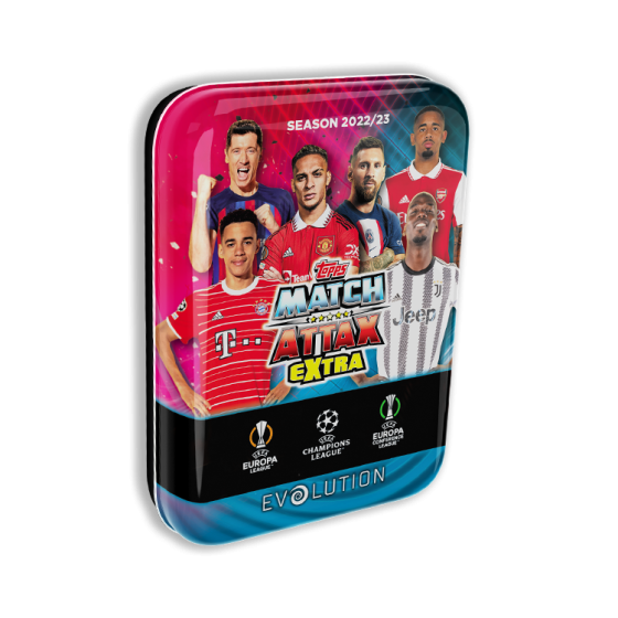 Match Attax Extra 2023 - Booster Tin - Future Star UEFA Club Competitions Online Store