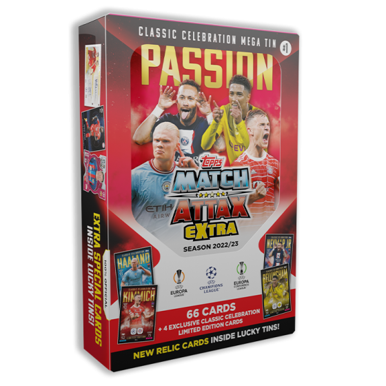 Match Attax Extra 2023 - Mega Tin - Passion UEFA Club Competitions Online Store