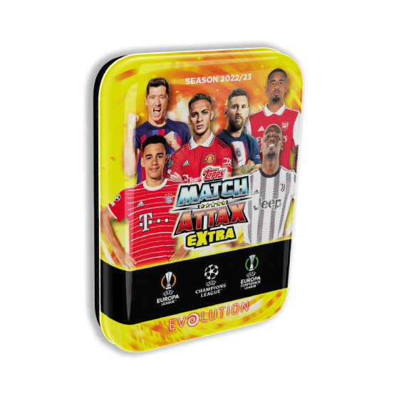 Match Attax Extra 2023 - Booster Tin - Present Pro UEFA Club Competitions Online Store