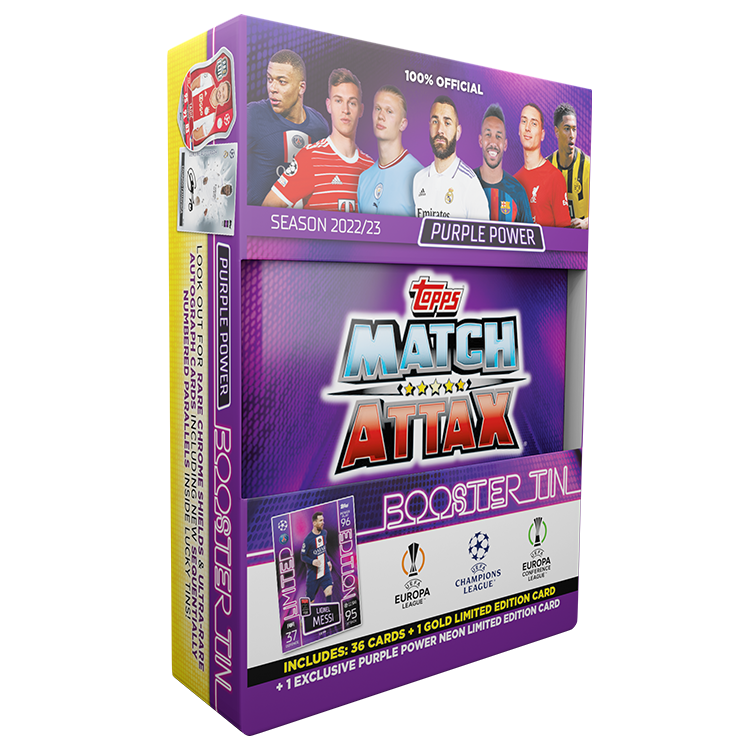 Match Attax 22/23 - Collector Pack - Purple Power UEFA Club Competitions Online Store