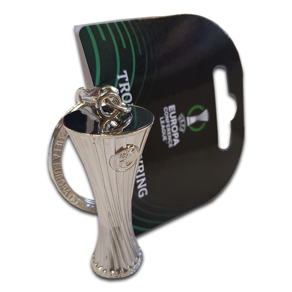 UEFA Europa Conference League Trophy Keyring UEFA Club Competitions Online Store