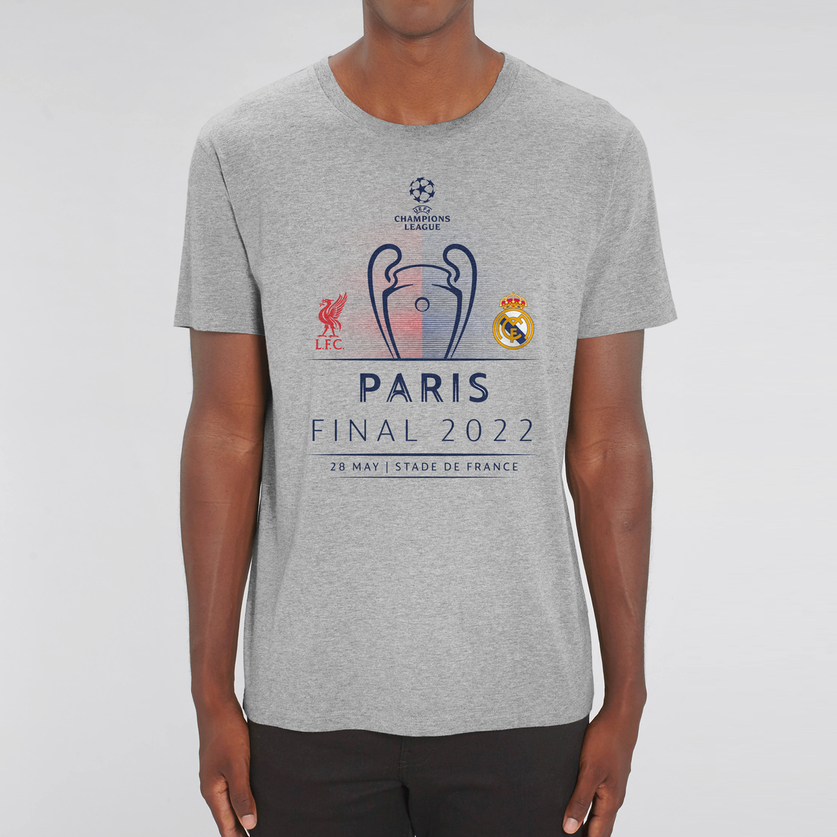 UCL Final 2022 Finalists T-Shirt UEFA Club Competitions Online Store