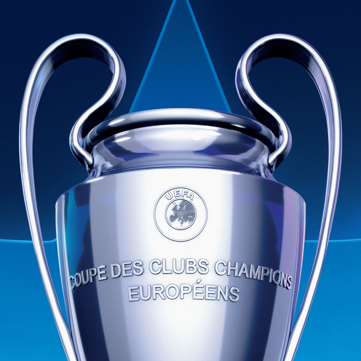 UEFA Champions League - Iconic Trophy Poster UEFA Club Competitions Online Store