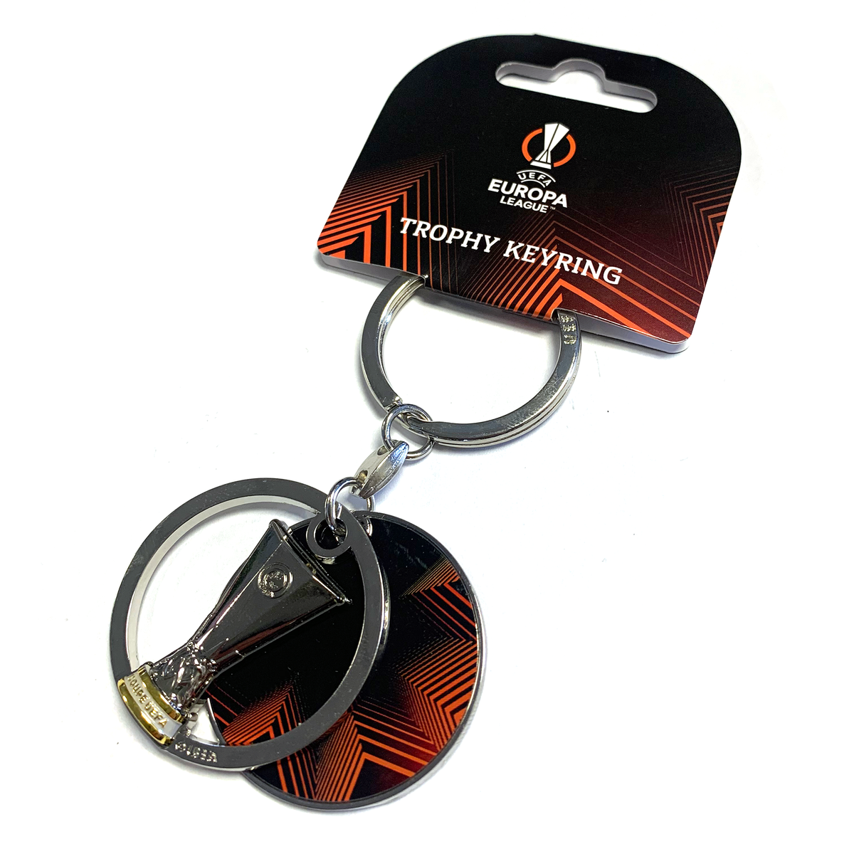 UEFA Europa League Circular Trophy Keyring UEFA Club Competitions Online Store