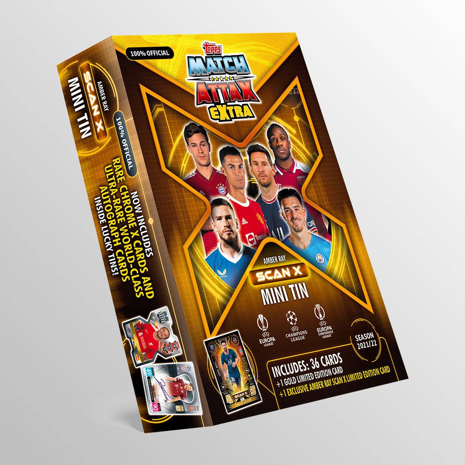 Match Attax Extra 2022 - Amber Ray Mini Tin UEFA Club Competitions Online Store