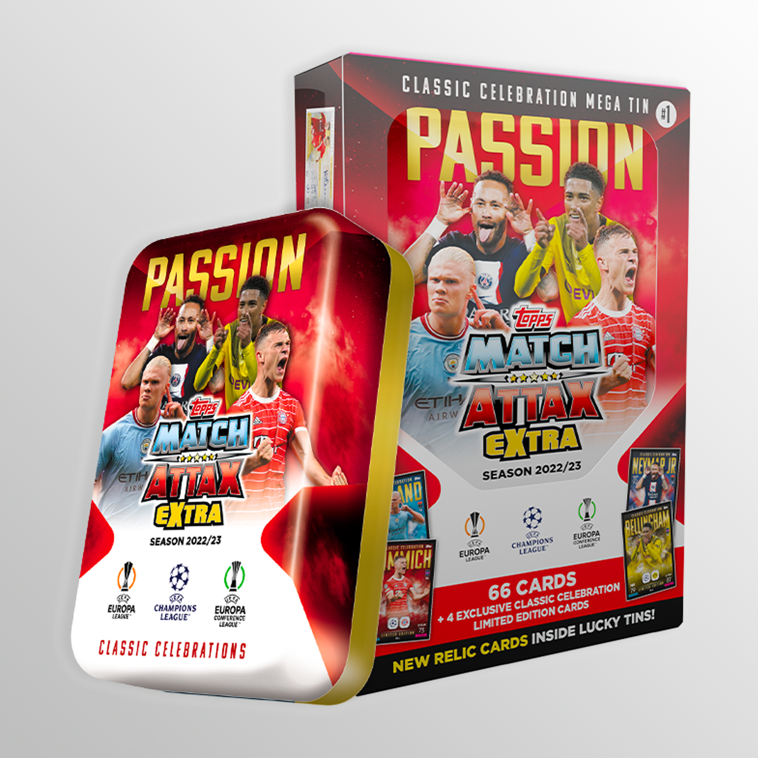 Match Attax Extra 2023 - Mega Tin - Passion UEFA Club Competitions Online Store