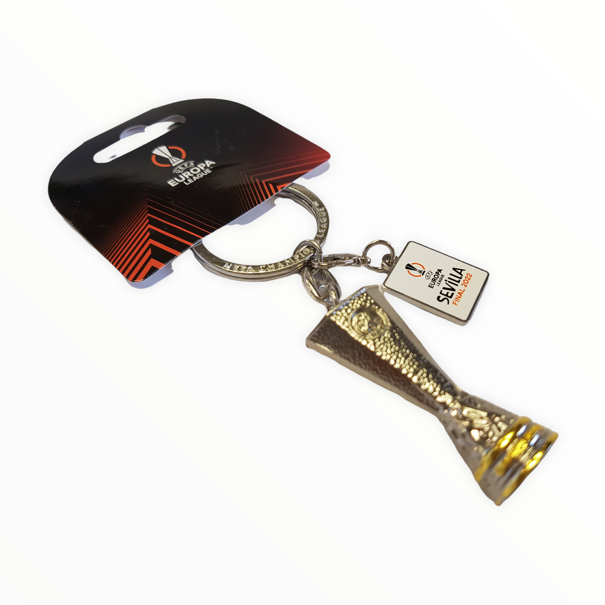 UEFA Europa League Trophy Keyring Sevilla Final 2022 UEFA Club Competitions Online Store