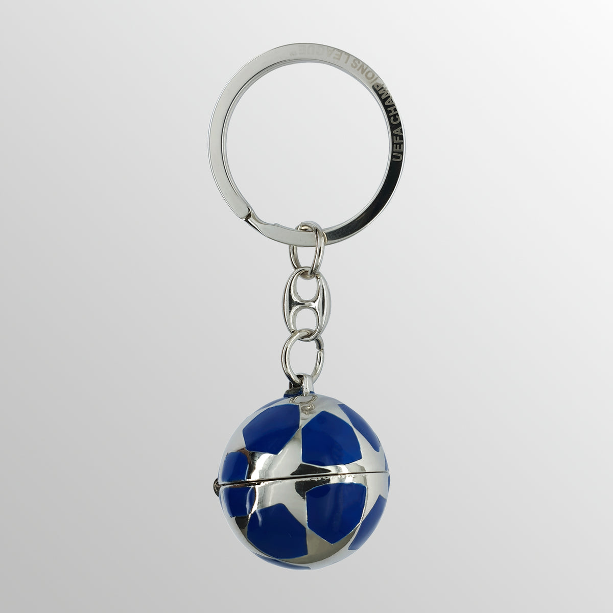 Starball with Mini Trophy Replica Keyring UEFA Club Competitions Online Store