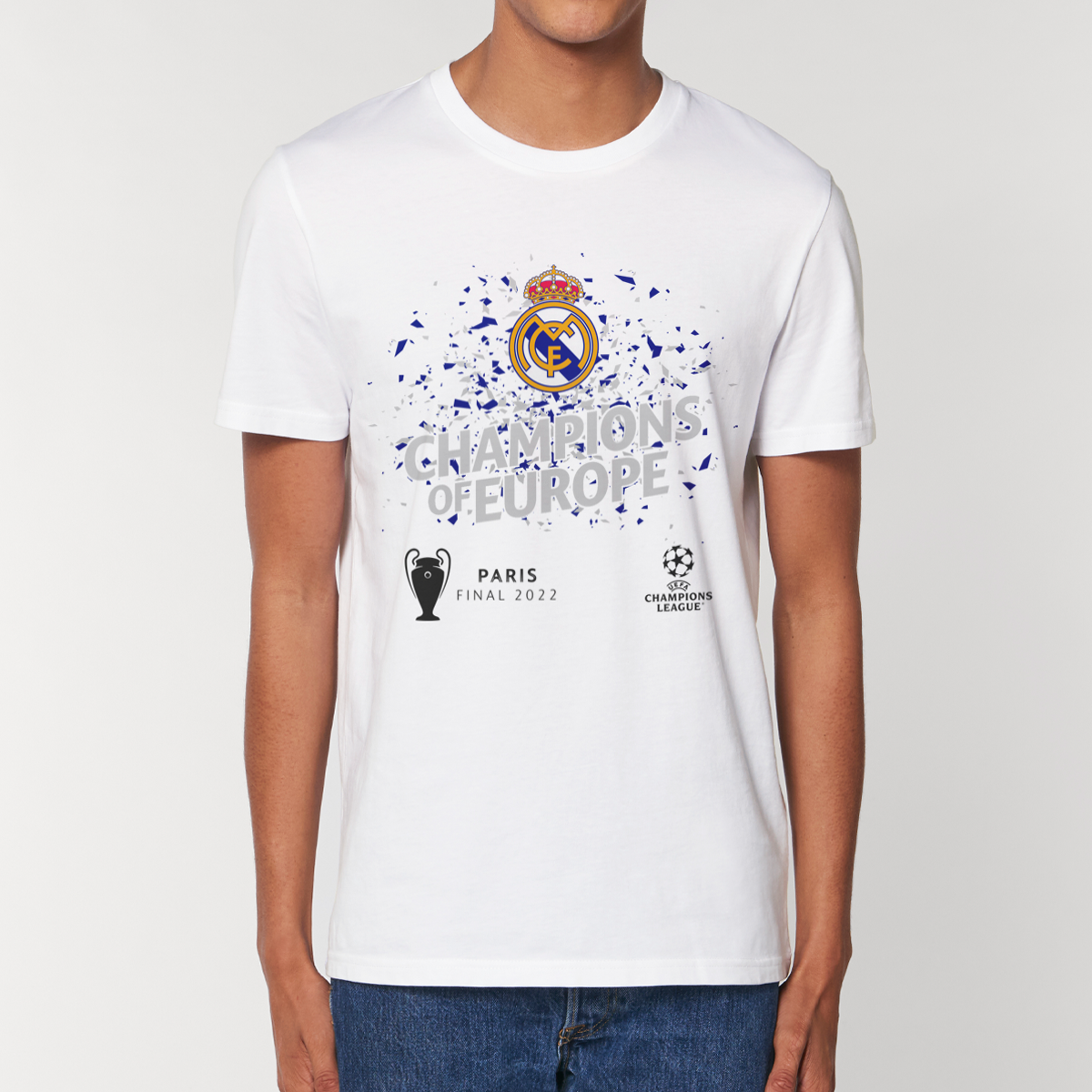 UCL Final 2022 Real Madrid Winners T Shirt UEFA Club Competitions Online Store