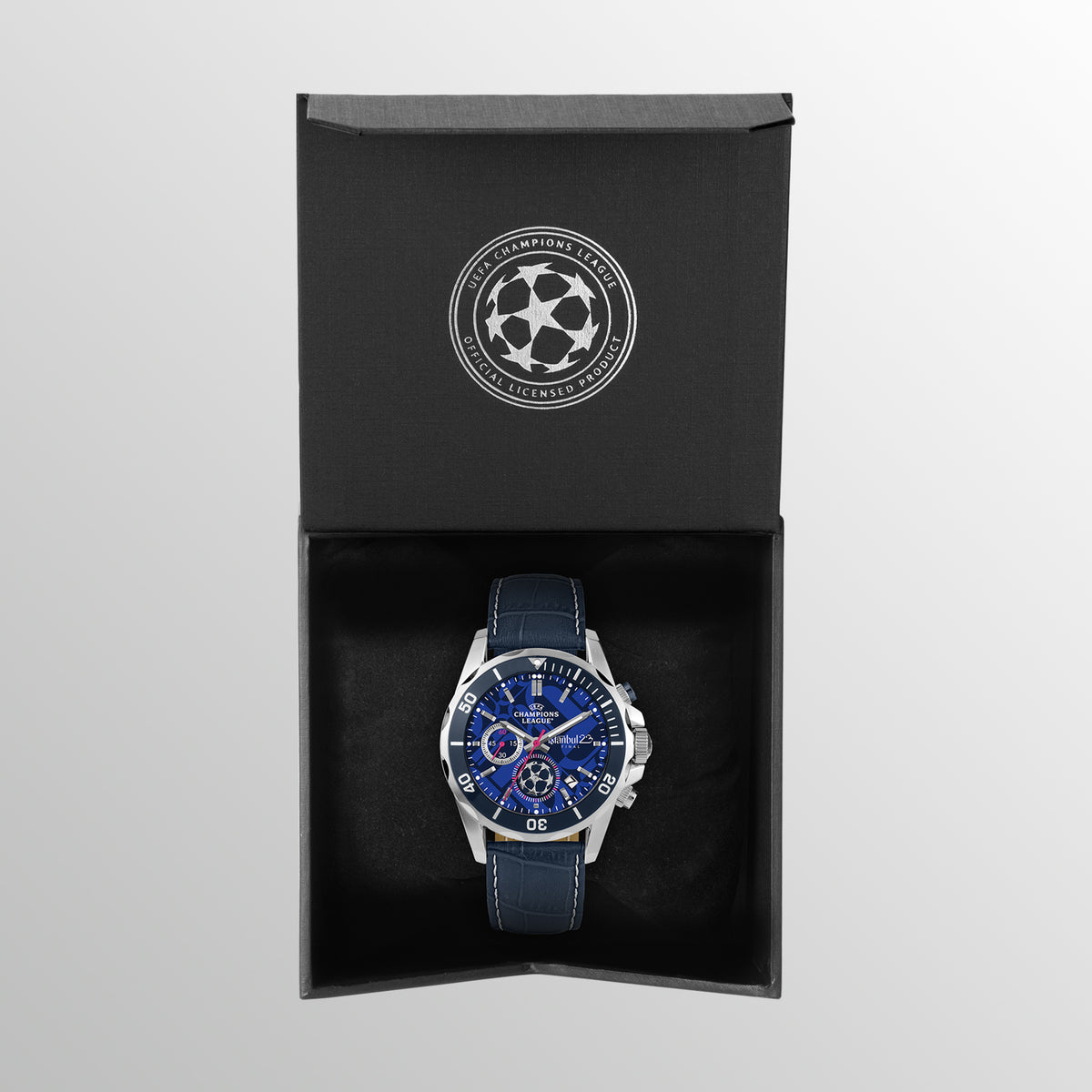 UCL Istanbul Final 2023 Chronograph CL-103D Jacques Lemans Watch UEFA Club Competitions Online Store